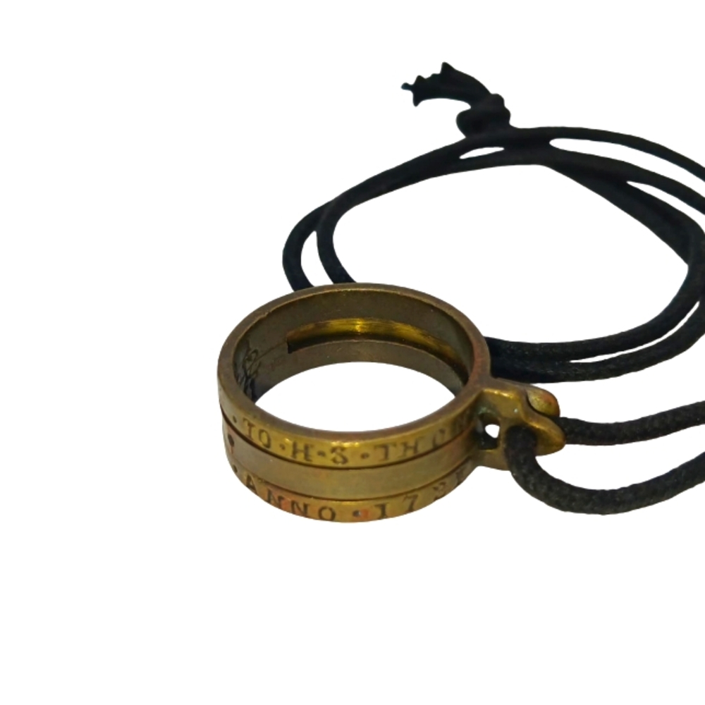 Small sundial ring (Anneau Solaire) - Picture 3 of 5